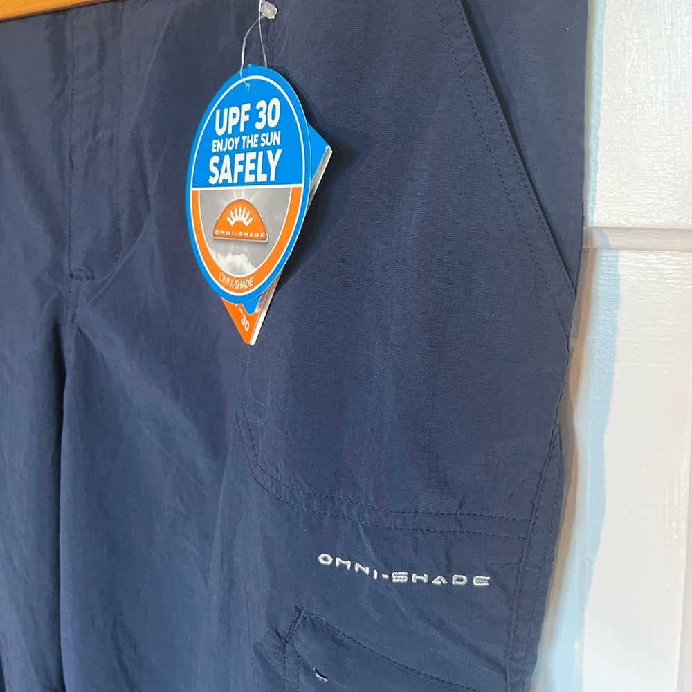 NWT Columbia Omnishade Navy Pants Size 12